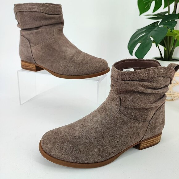 Koolaburra by Ugg Women’s Lorelei Slouch Brown Suede Boot Size 6 - Picture 1 of 9